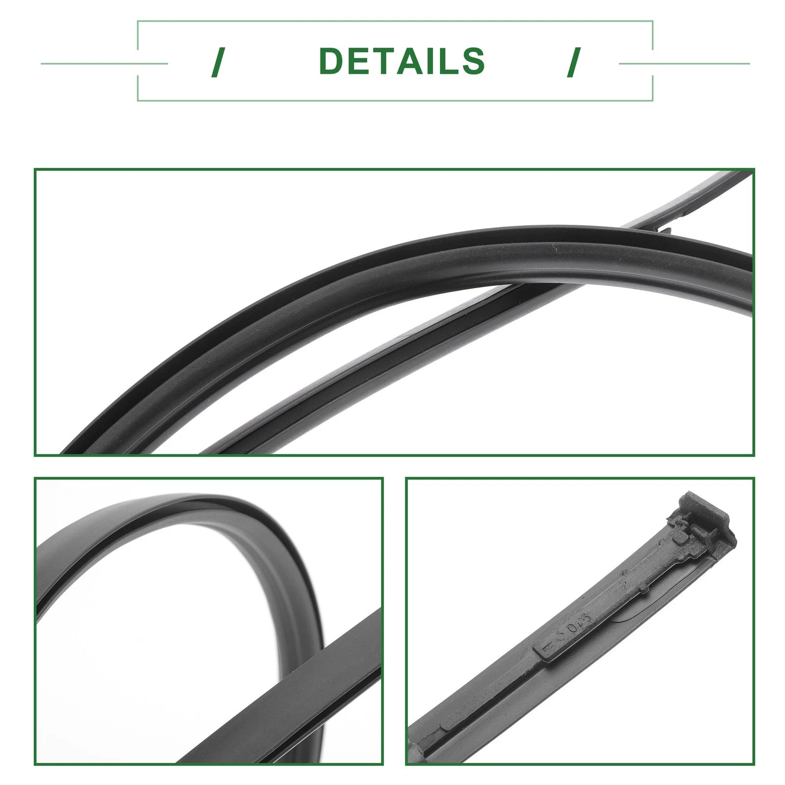 Right Roof Sealing Strip Sunroof Trim No. 755510D132 for Toyota Yaris (2006–2011)
