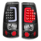 LED C-Tube Tail Brake Light Lamps for Silverado Sierra 1500 2500 (1999–2003)