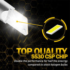 2X HB3 9005 LED Headlight Bulbs for [Make Model] (YYYY–YYYY)