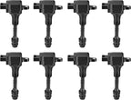 Set of 8 Ignition Coils for Nissan Titan 5.6L V8 (2005–2007)
