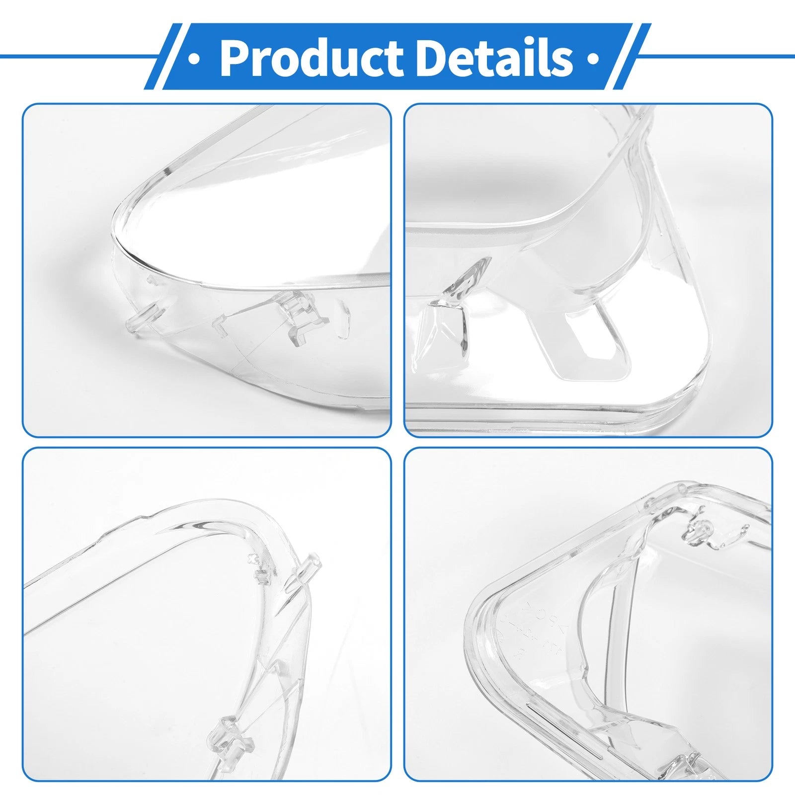 1 Pc Headlight Lens Cover for BMW 5 Series GT F07 (2010–2017) No. 63127262728