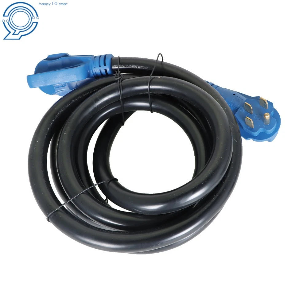 15 Foot 50Amp Weatherproof Power Cord for RV Motorhome Camper