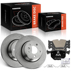 Rear Disc Brake Rotors & Ceramic Pads for BMW X5 (2014–2018)