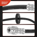 2X Rear Outer Brake Hydraulic Hose for Ford Transit-150 (2015–2021)