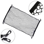 1 Pc Rear Cargo Organizer Net Holder with 4 Hooks for Car/SUV