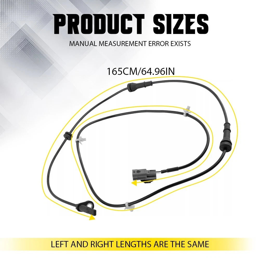 ABS Wheel Speed Sensor Pair for Nissan Sentra (2013–2019)