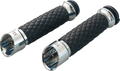 Edge Grips for Custom Contour Motorcycles (Chrome) - Part #500315