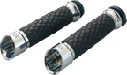 Edge Grips for Custom Contour Motorcycles (Chrome) - Part #500315