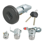 Ignition Door & Tailgate Lock Cylinder Set for Chevy Silverado (2014–2020)