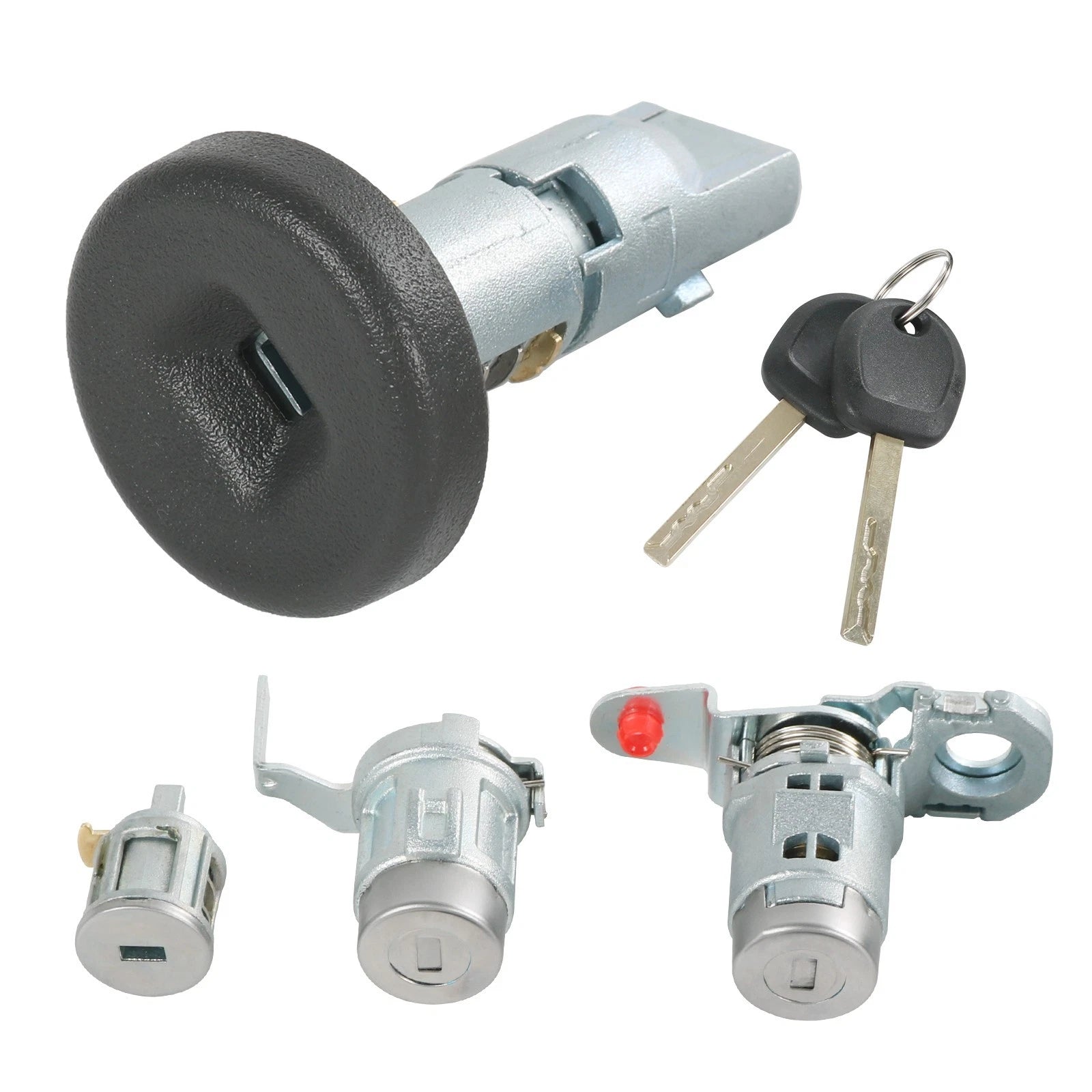 Ignition Door & Tailgate Lock Cylinder Set for Chevy Silverado (2014–2020)