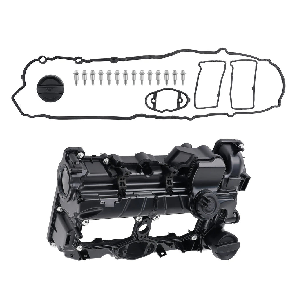 Valve Cover Set w/ Gasket, Bolts & Oil Cap for BMW N26 228i 328i 428i (2012–2016)