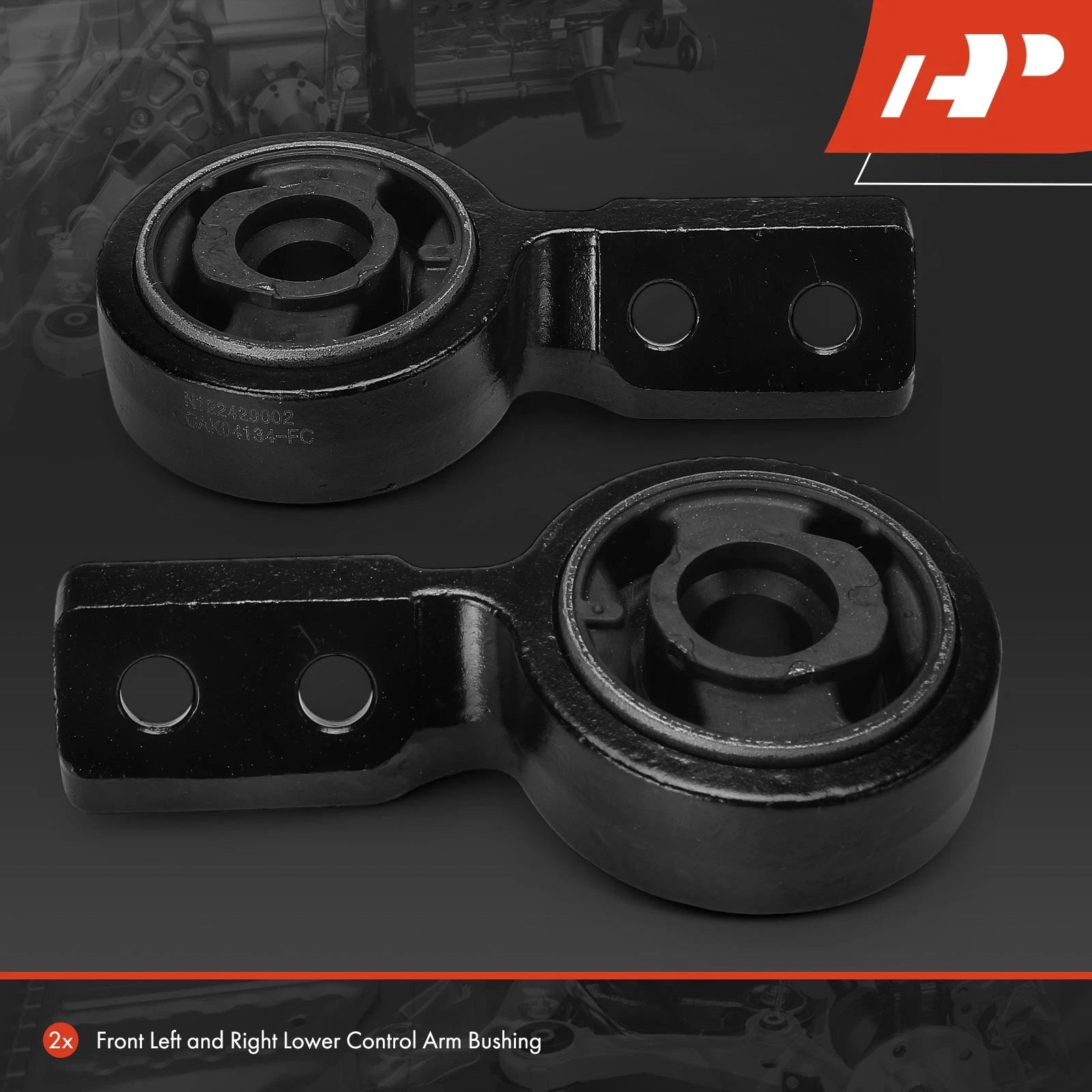 2X Front Lower Control Arm Bushing for BMW E30 318i 318is (1991-1999)