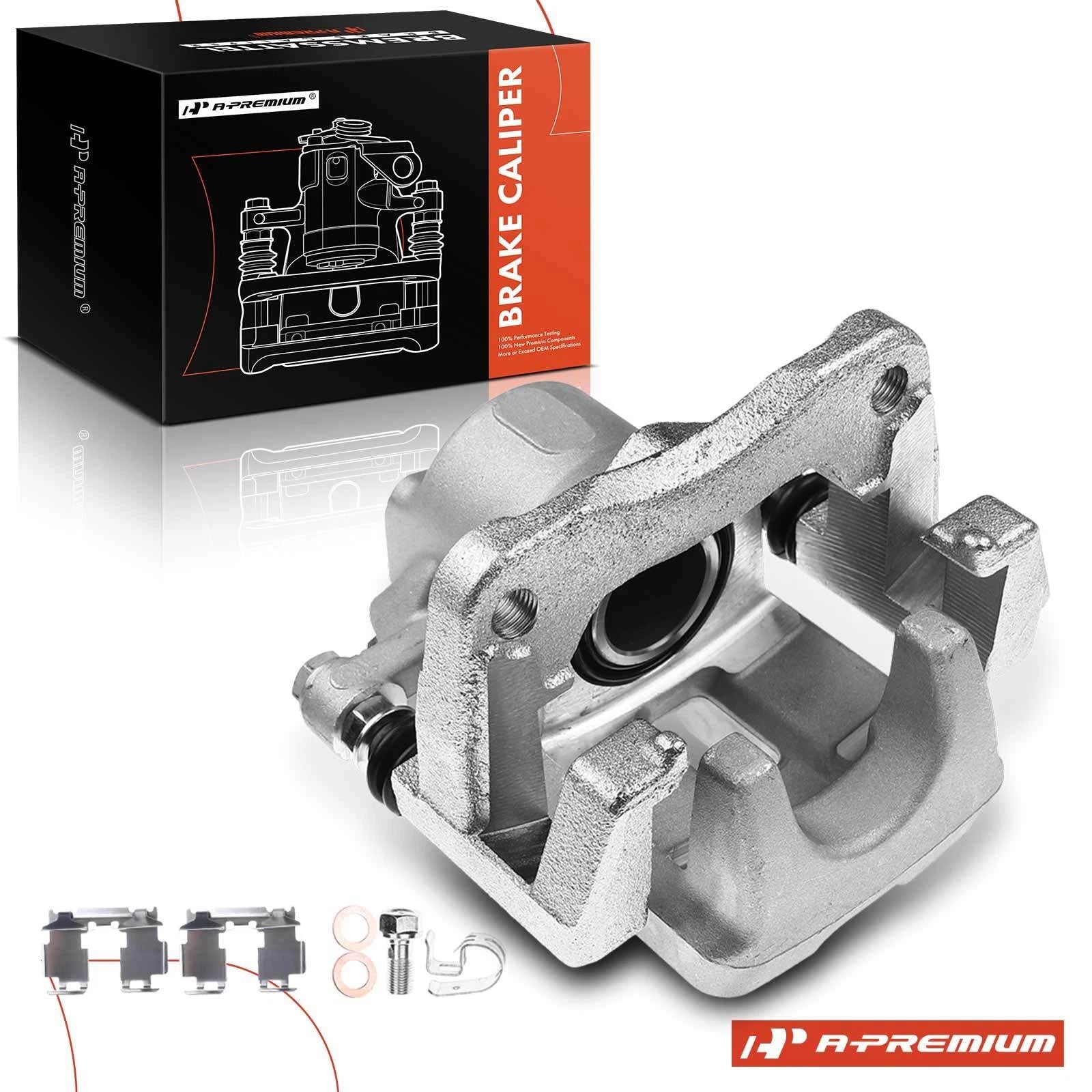 Rear Left Disc Brake Caliper with Bracket for Toyota RAV4 (2006-2012)