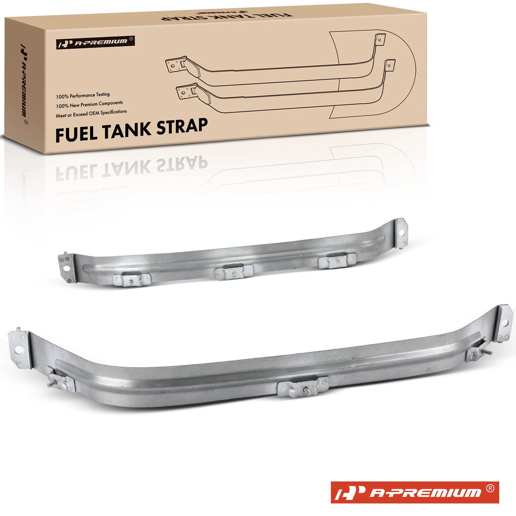 2X Steel Fuel Tank Straps for Honda Ridgeline (2006–2014)