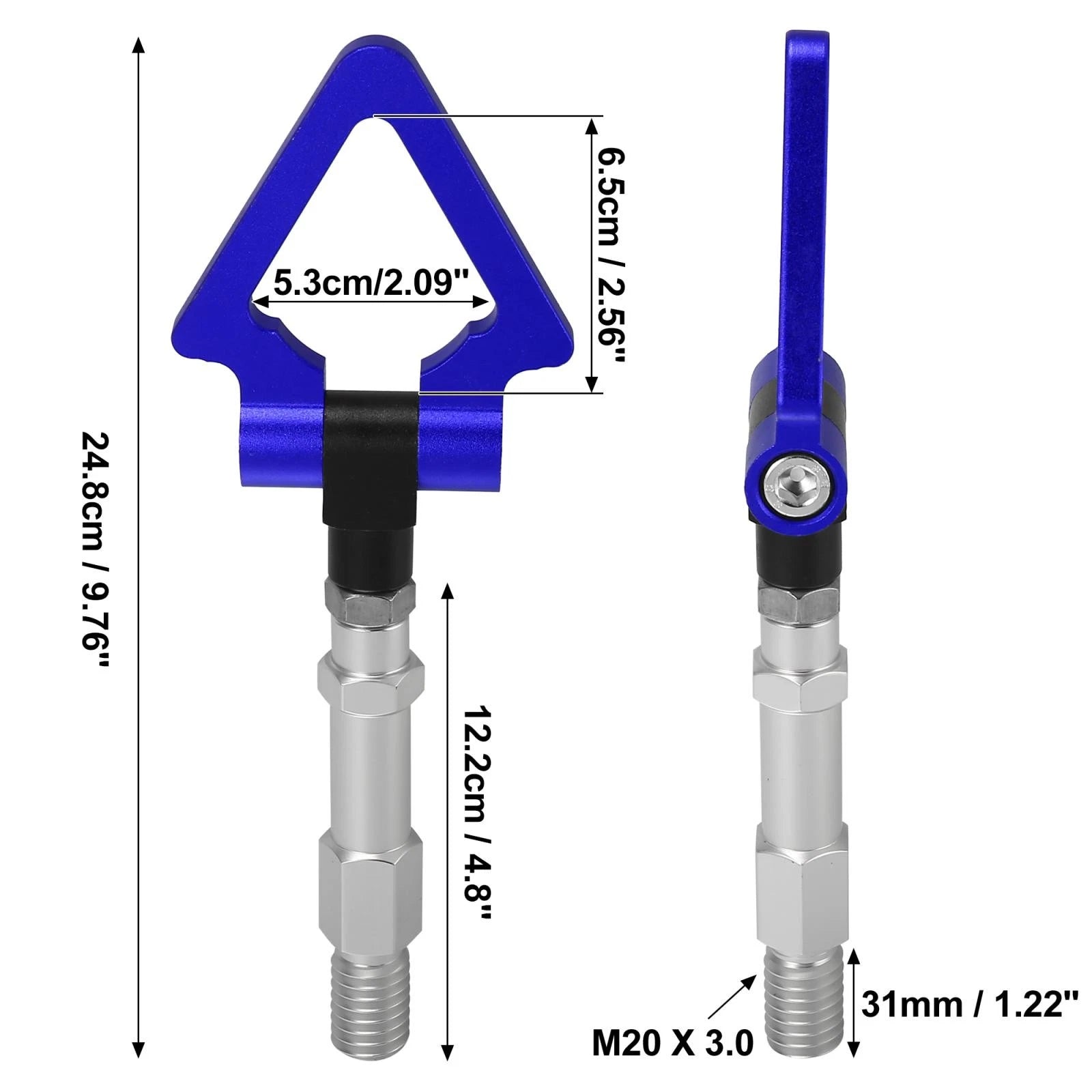 Tow Hook Screw Set of 2 for Audi A5 S5 RS5 RS7 (2010–2023)