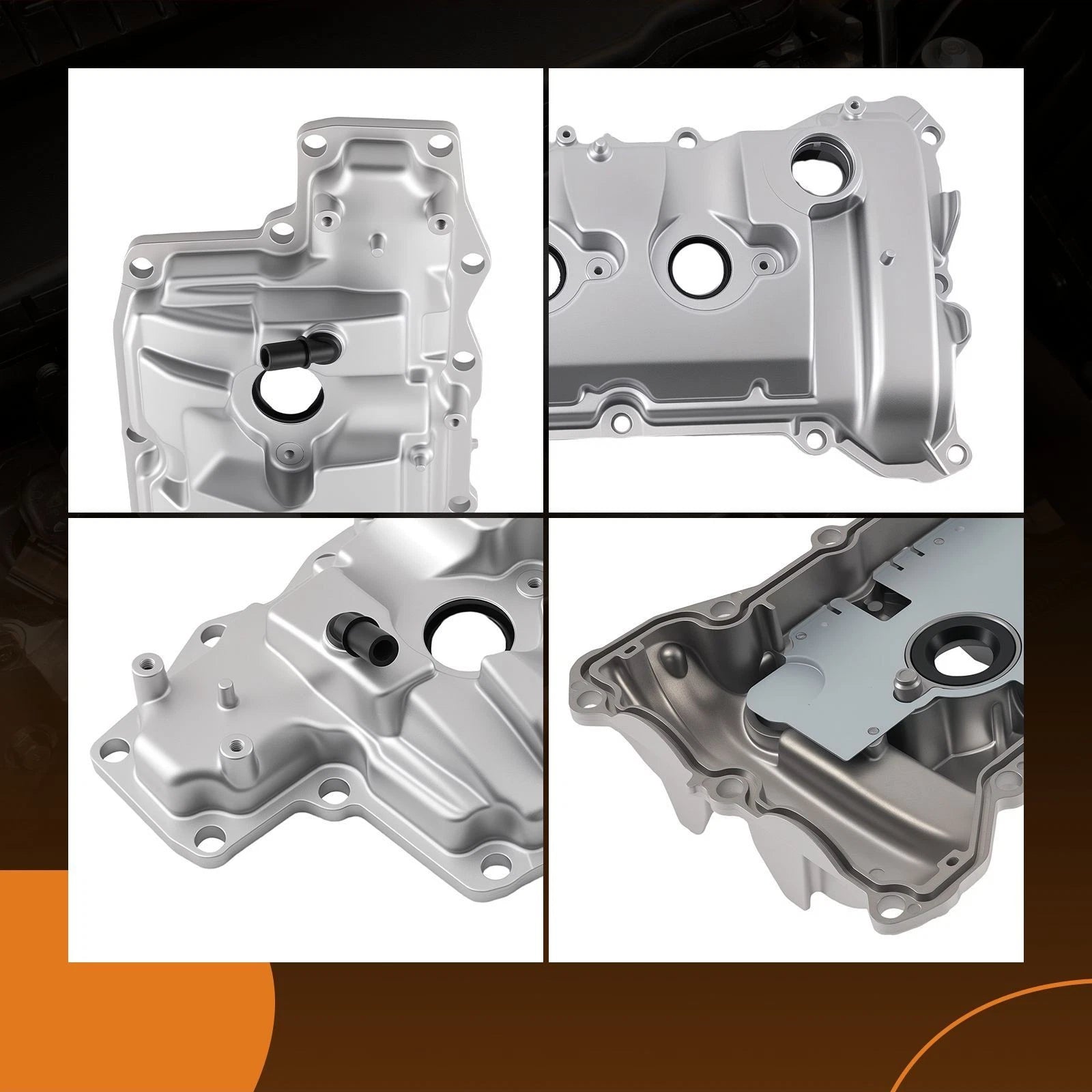Valve Cover Assembly for Cadillac CTS SRX 3.0L (2010–2012) 12624804 Aluminum
