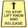 Stop Control Decal for David Brown 770 780 880 885 990 995 996 1210 1212