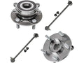 Front Wheel Hub & Sway Bar Link Kit for Mazda 3 (2014–2018) HX587XR