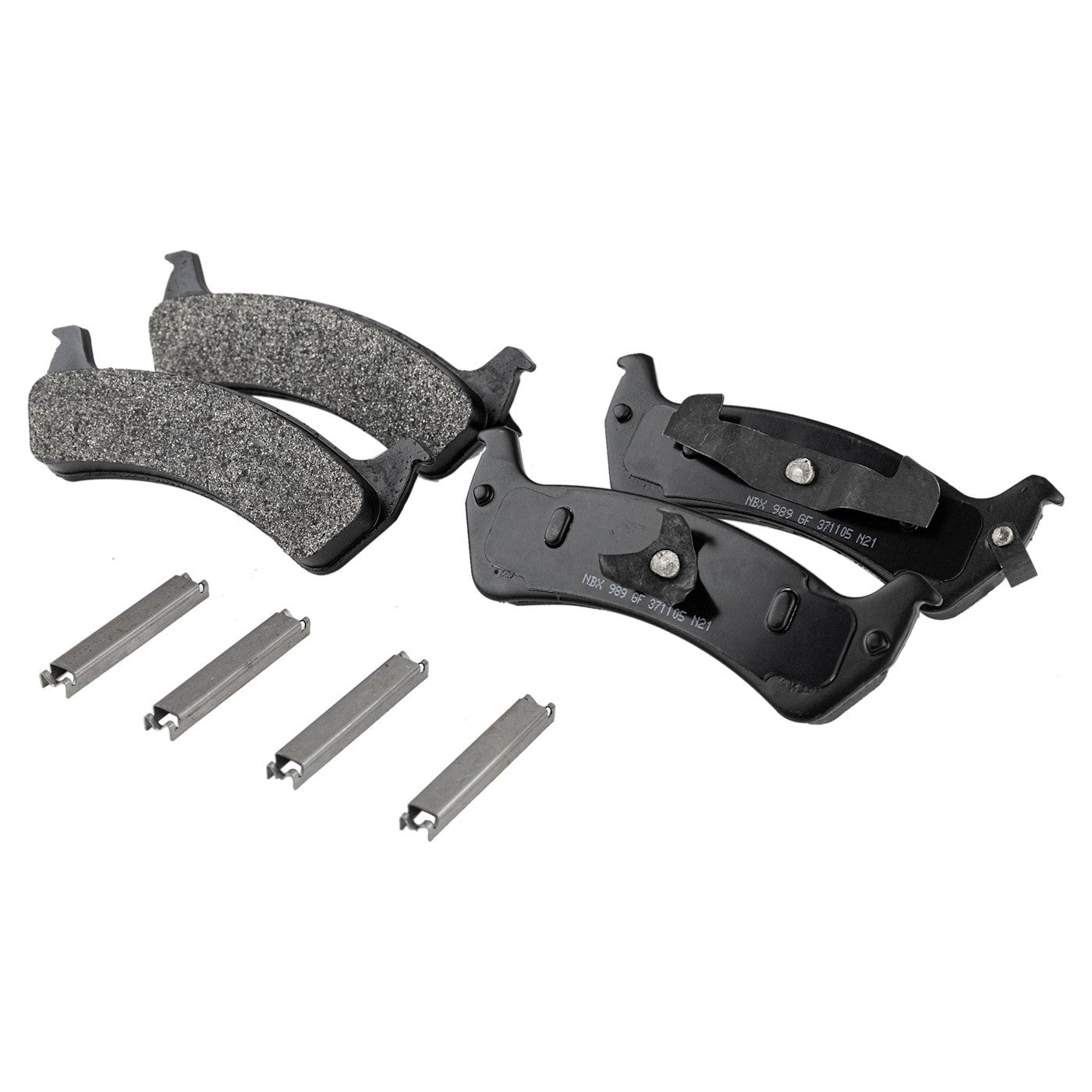 Set of 2 Brake Discs and Pads for Jeep Grand Wagoneer (1993)
