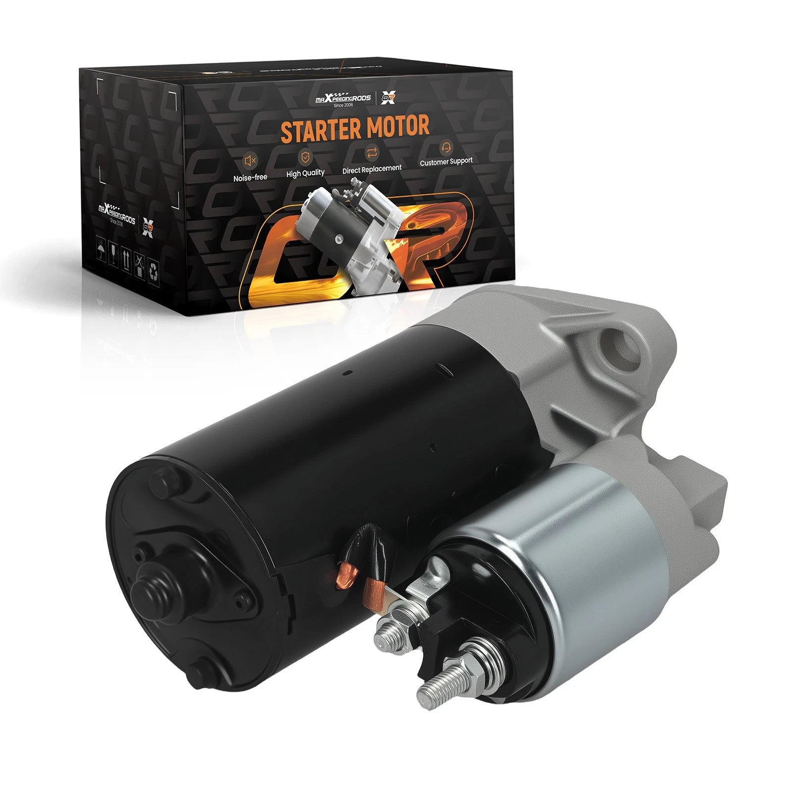 Starter Motor for Perkins Marine 104-19 (1985–2012) 91157190 12V 1.1KW 9T