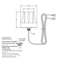 4G GPS Antenna for Outdoor Use - Omnidirectional, 4-6 dBi, 50 Ohm