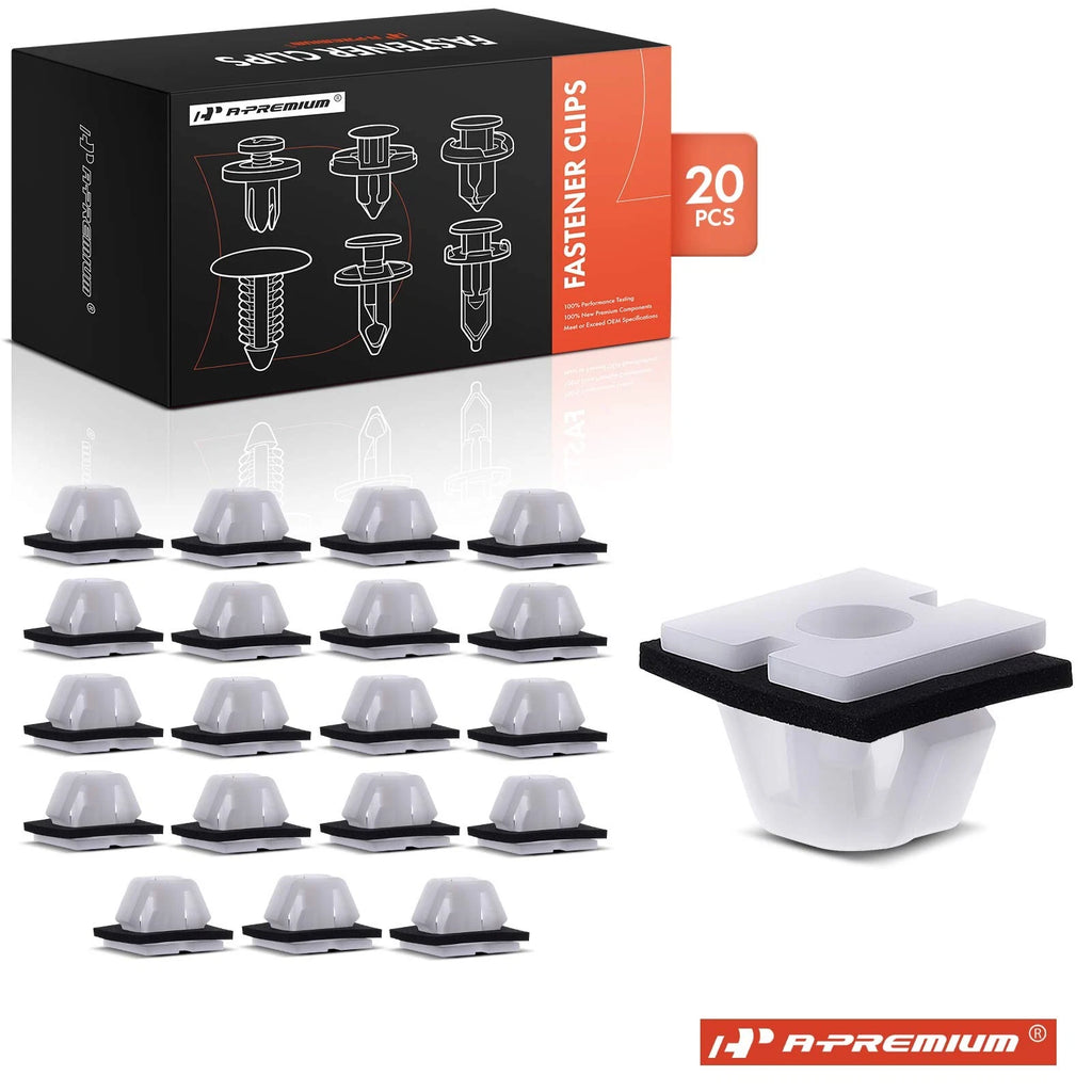 20x Nylon Body Side Moulding Clip Fastener for Hyundai 