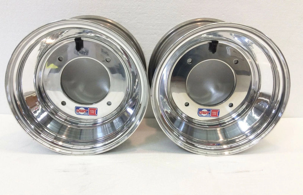 Set of 2 DWT Sport Red Label 11x7 Rear Wheel Rims for Honda TRX 700XX (2008–2014)