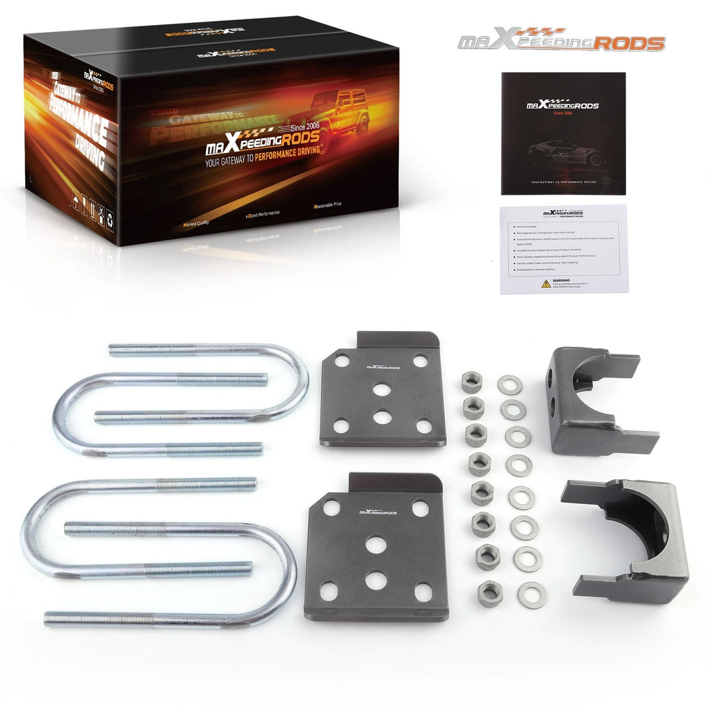 6" Rear Suspension Drop Kit for Ford F150 04-20 Steel Lowering Flip Kit