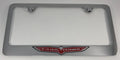 License Plate Frame Chrome with Trailhawk Logo for Jeep (2018–2024)