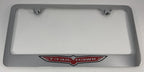 License Plate Frame Chrome with Trailhawk Logo for Jeep (2018–2024)