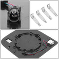OE Style Flat Glass Lens Mirror for Ram 1500 (2019–2024) w/ Blind Spot