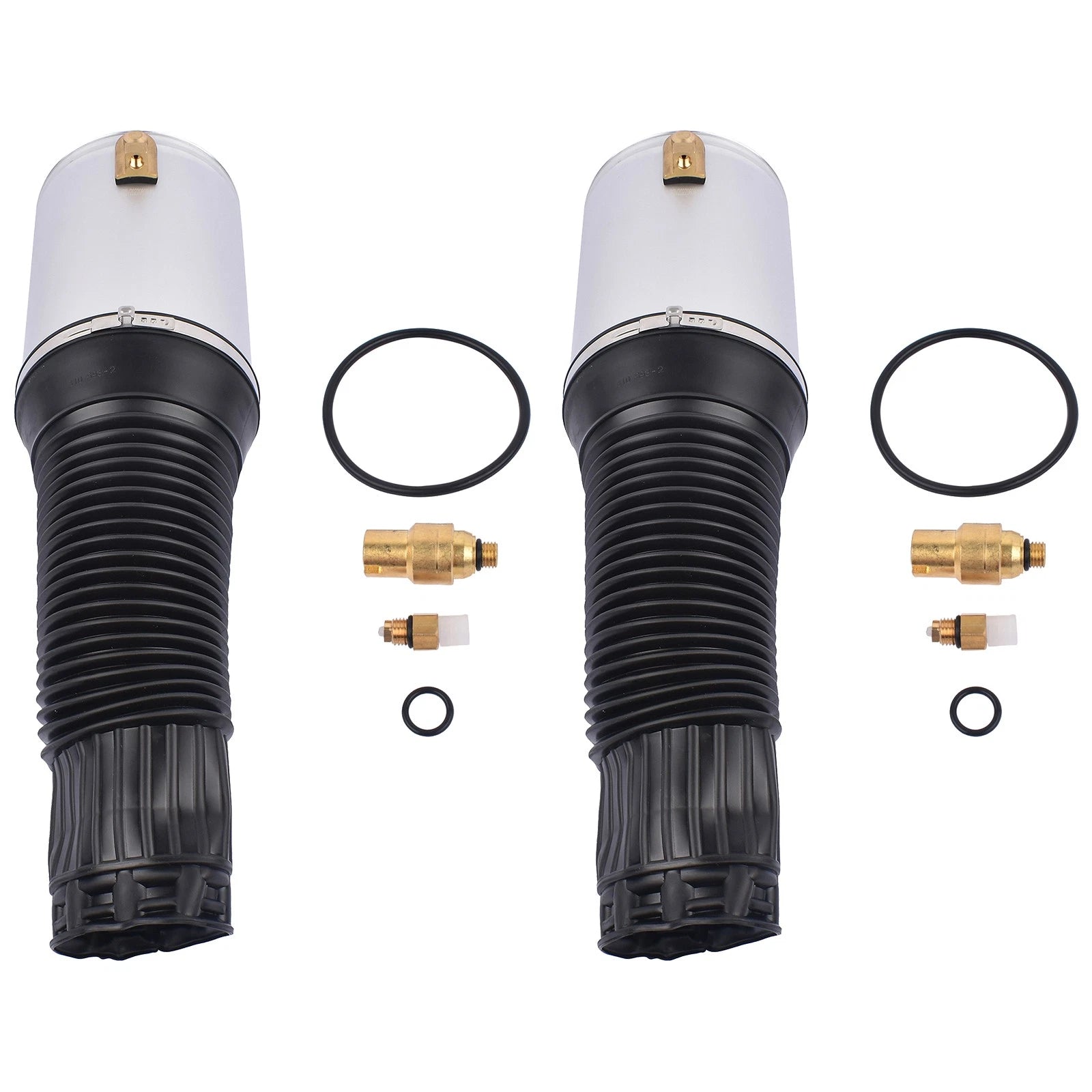 2X Front Shock Absorber Struts for Audi A8 S8 D3 (2002-2010)