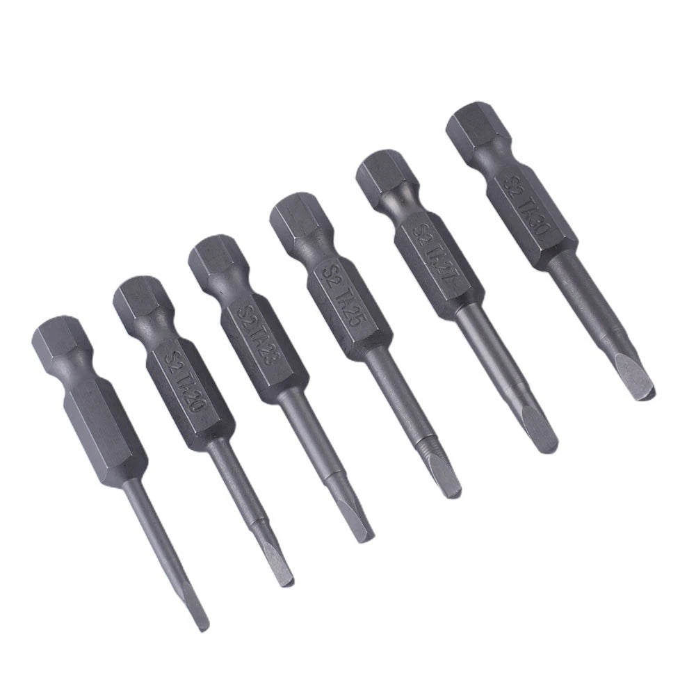Electric Screwdriver Assembly with Triangle Bits for