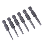Electric Screwdriver Assembly with Triangle Bits for