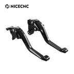 Short Long Black Brake Clutch Levers for KTM 390 Adventure (2020–2022)