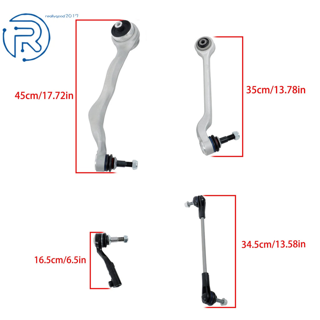 8PCS Front Control Arms w/Ball Joints for BMW 228i 230i 320i 328i 335i (2012–2017)