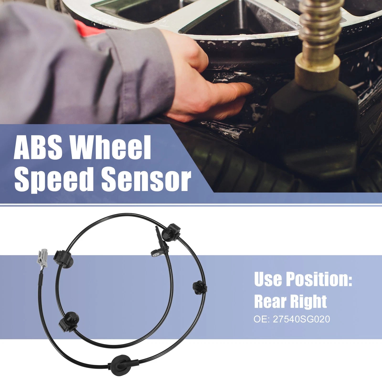 Rear Right ABS Sensor No. 27540SG020 for Subaru Crosstrek (2013–2023)
