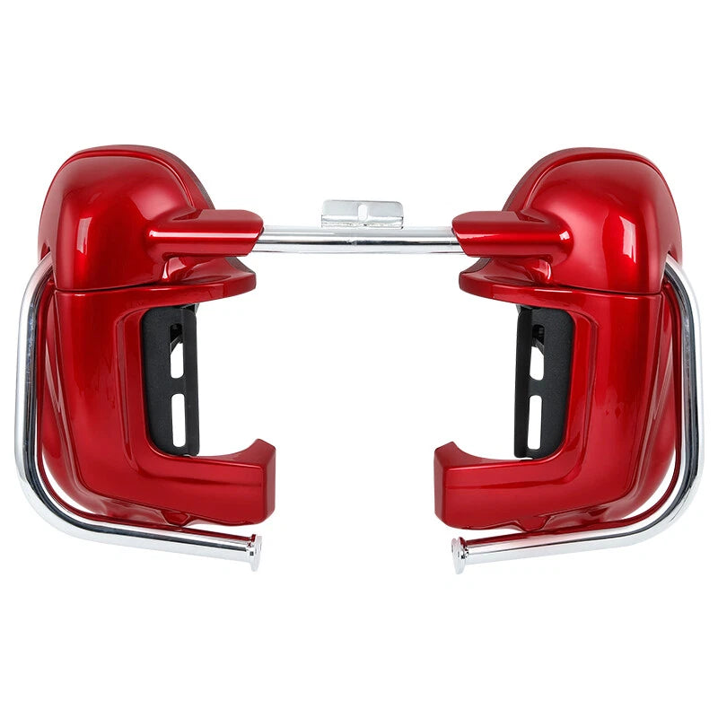 Lower Vented Fairings & Engine Guard Crash Bar for Harley Touring (1997–2008)