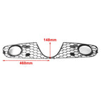Honeycomb Front Lower Bumper Fog Light Grille for VW Golf 6 Jetta (09-14)