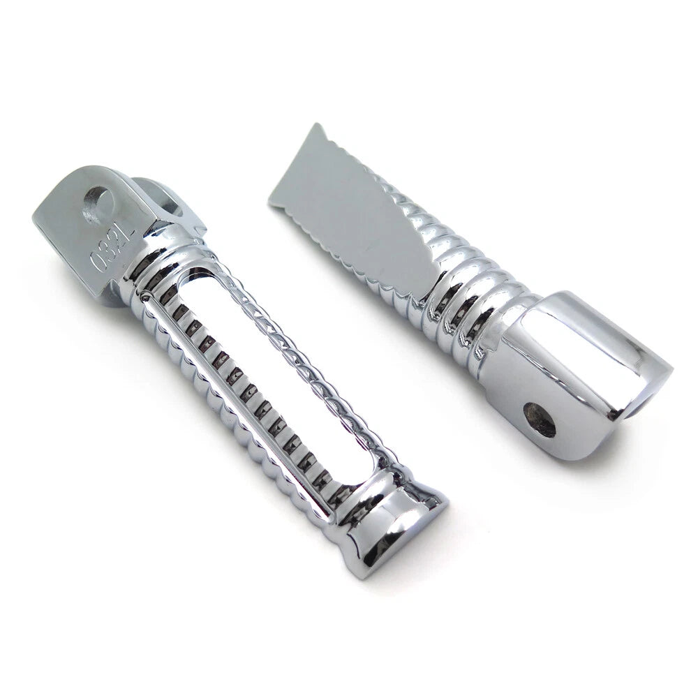 Front Foot Pegs for Yamaha YZF 600R R6 R6S R1 FZ6 FZ Fazer XJR FJR 1300 (Chromed)