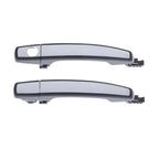 Door Handle Outer 2 x Chrome Black for Holden Colorado (2012–2020)