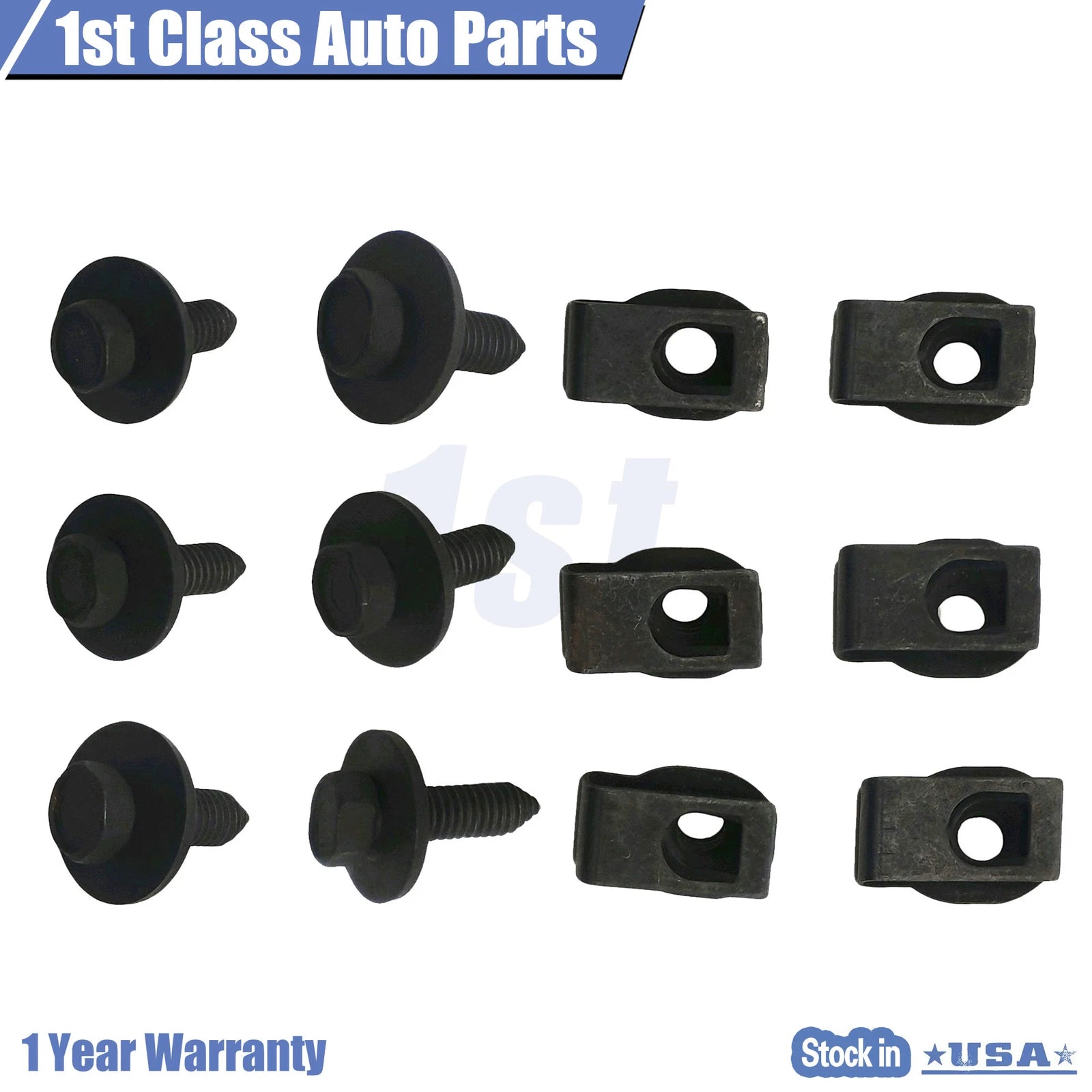 12pc Leaf Spring Bracket Mounting Kit for Camaro Firebird Nova