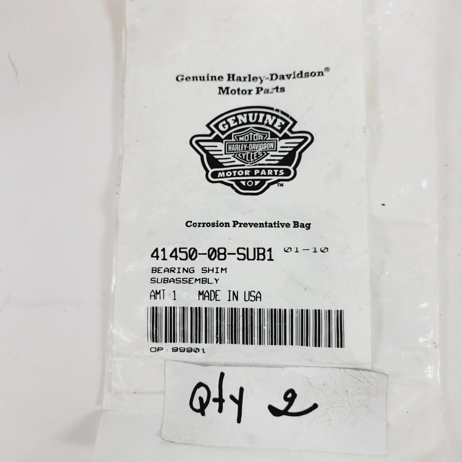Bearing Shin Subassembly 41450-08 for Harley-Davidson (2008–2008)