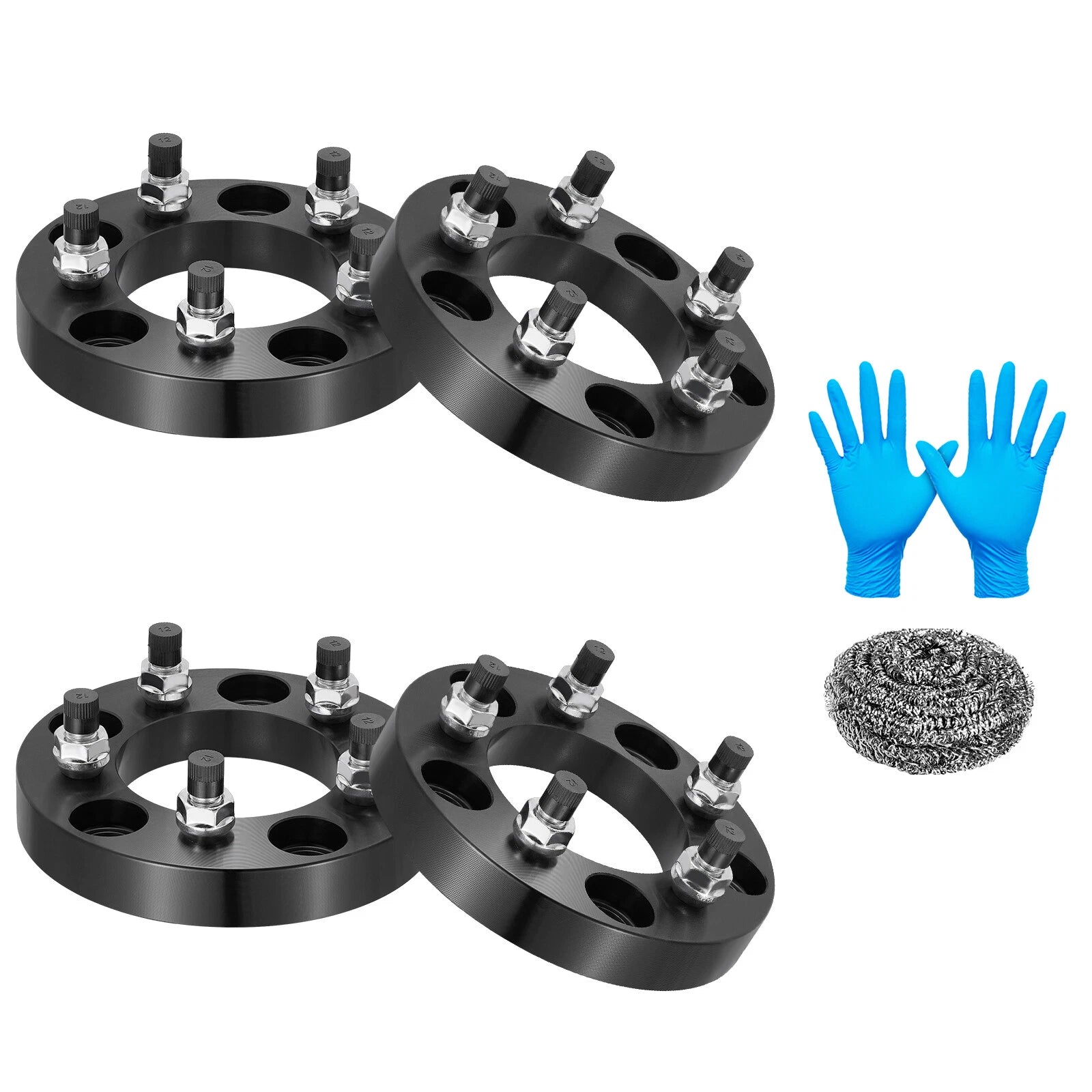 Set of 4 Wheel Adapters 5x5 to 5x4.5 for Dodge Grand Caravan (2008–2014)