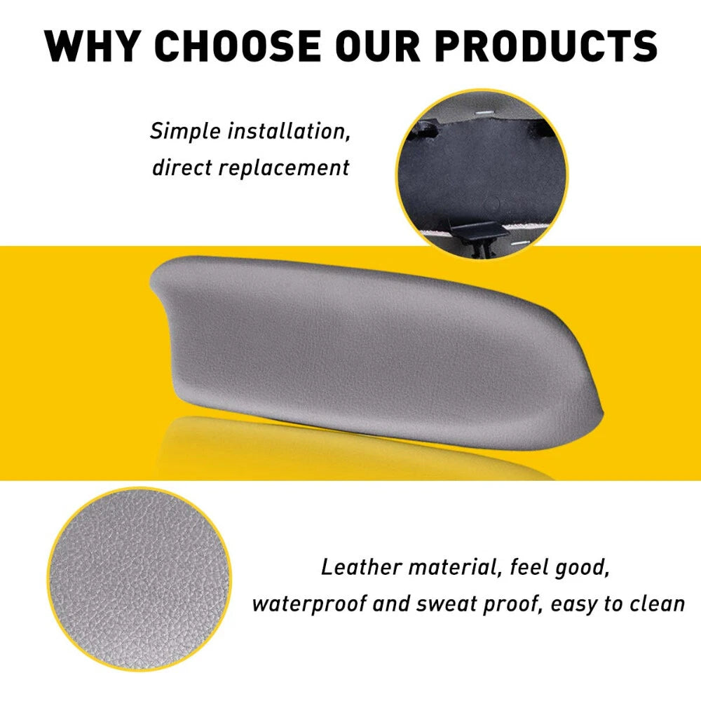 Leather Front Door Panel Armrest Cover for Honda Accord (2008–2012)