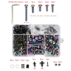 173PCS Fastener Clips Bolts Screw Kit for M5 M6 (Universal)