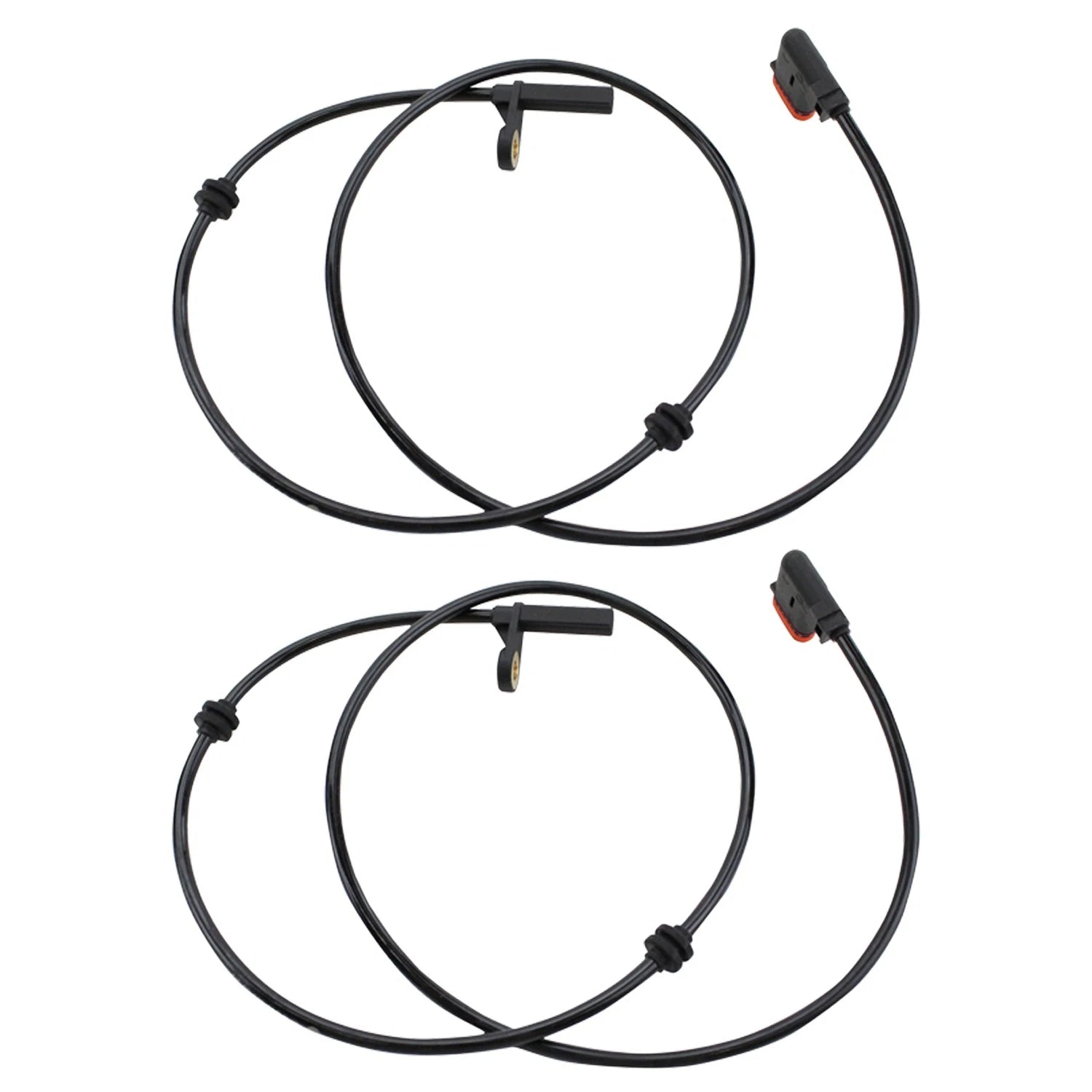 Set of 2 Rear ABS Wheel Speed Sensors for Mercedes Benz W204 C300 (2008–2015)