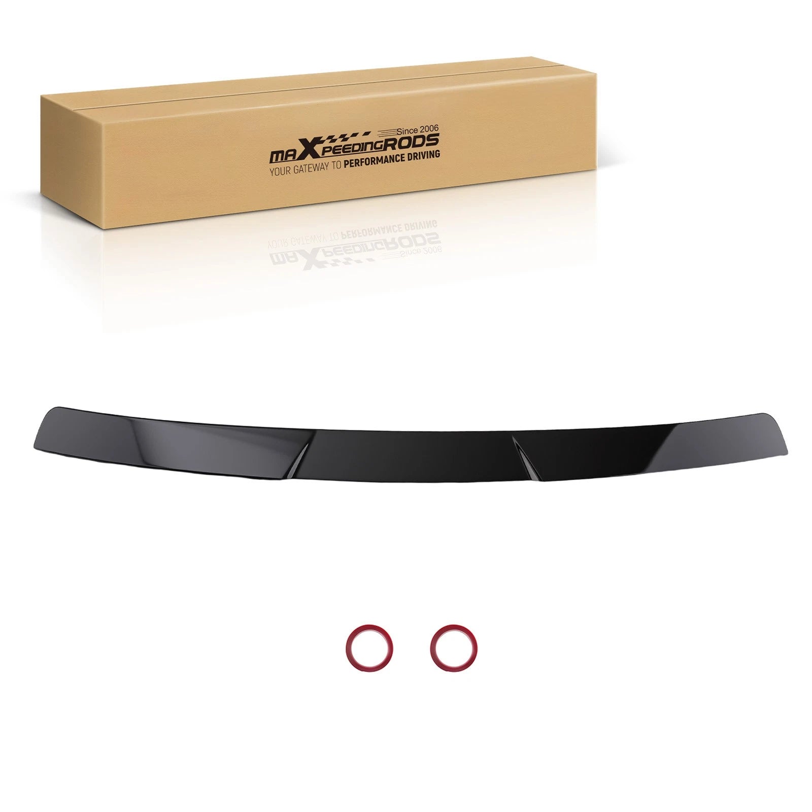 Black Painted Rear Trunk Wing Spoiler for Audi A4 B8 B8.5 (2009–2016)