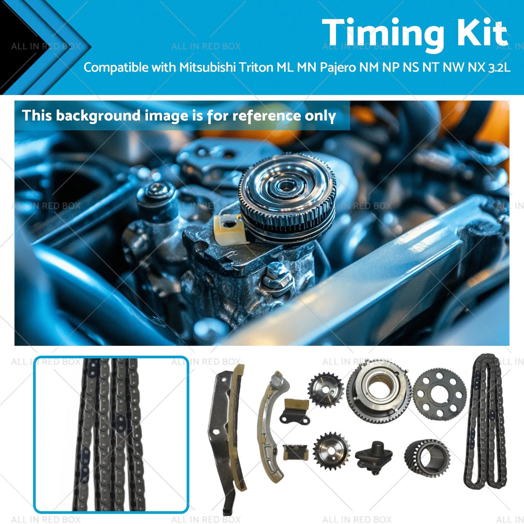Timing Kit for Mitsubishi Triton ML MN Pajero NT NP NX NS NM 3.2L 4M41