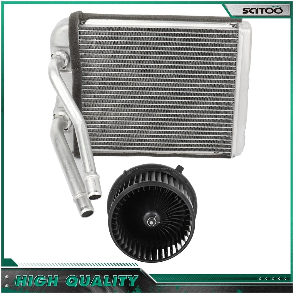 A/C Blower Motor & Heater Core Kit for GMC Sierra 2500 HD, Yukon (2000–2002)